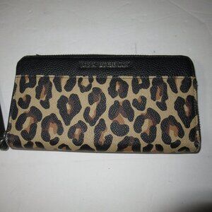 Dana Buchman Leopard Print Wristlet Wallet
